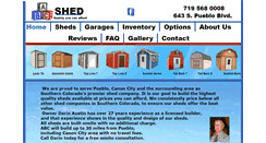 Desktop Screenshot of abcshed.com